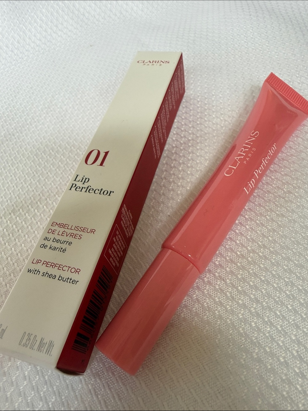Clarins Paris Lip perfector/rose shimmer